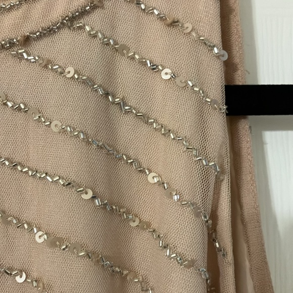 Size 4P Adrianna Papell sequin dress. Worn once as the mother of the bride. - Picture 3 of 5